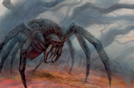 File:John Howe - Shelob II.png