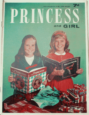 Princess and Girl - December 12 1964.gif