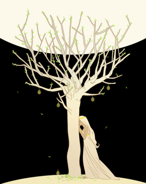 Juliana Pinho - Tar-Miriel and Nimloth.png