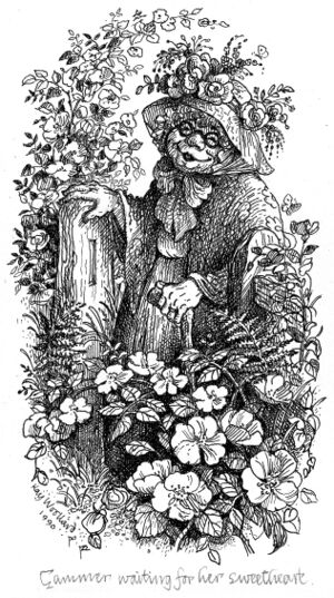Kay Woollard - Gammer Waiting for her Sweetheart.jpg