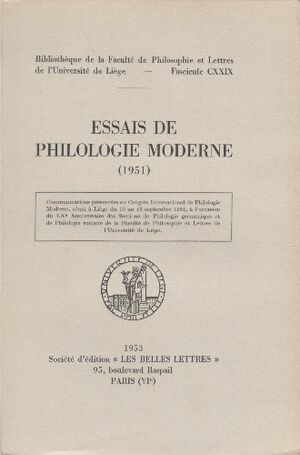 Essais de philologie moderne (1951).jpg