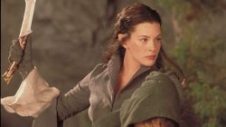 Arwen at the Ford of Bruinen in The Lord of the Rings: The Fellowship of the Ring