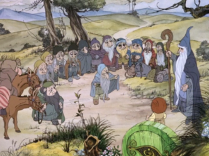 The Hobbit (1977 film) - Thorin and Company.png