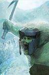 A Snow-troll in The Battle for Middle-earth 2: The Rise of the Witch-king.